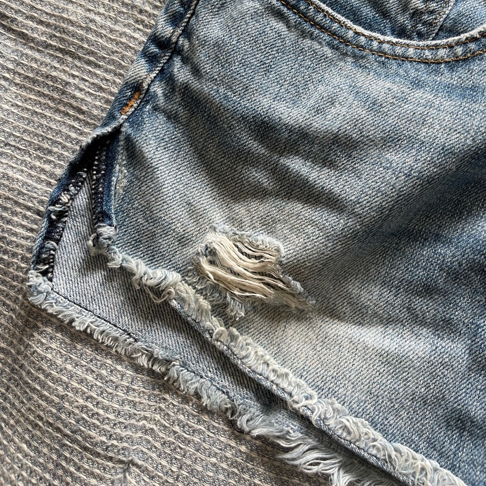 Rag & Bone Distressed Cut-Off Shorts - Picture 6 of 7